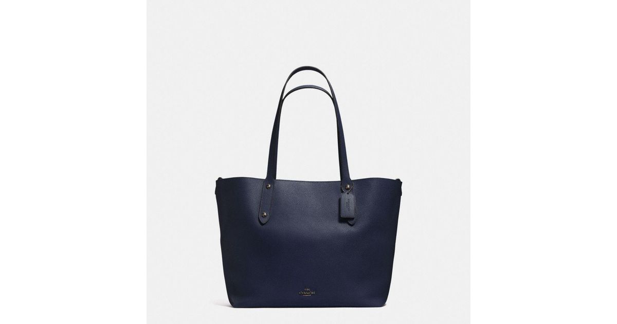 coach large market tote