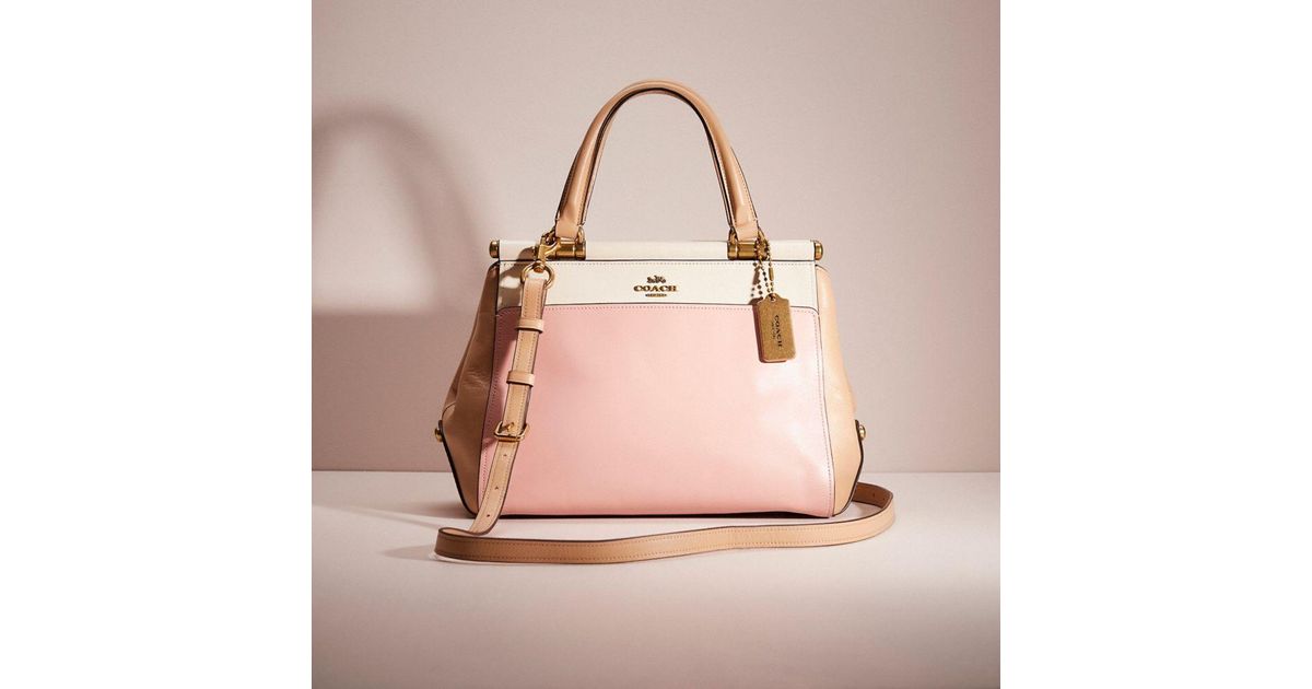 Coach grace shop bag colorblock