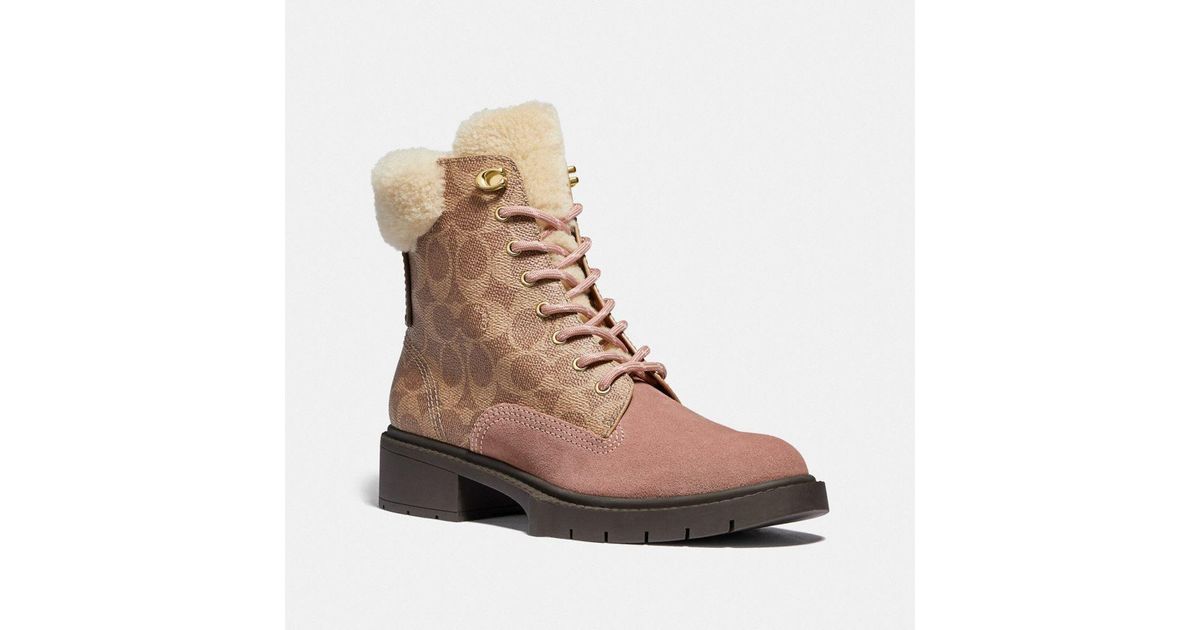 lorimer bootie in signature canvas