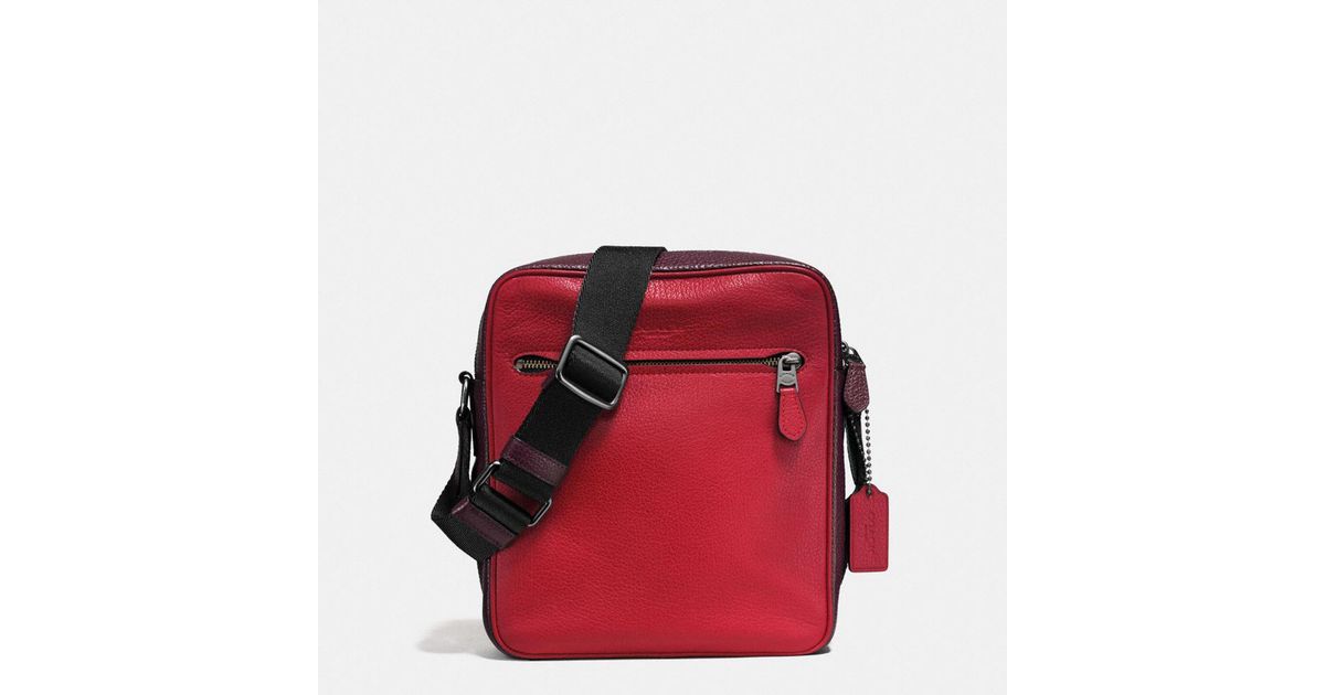 coach metropolitan flight bag