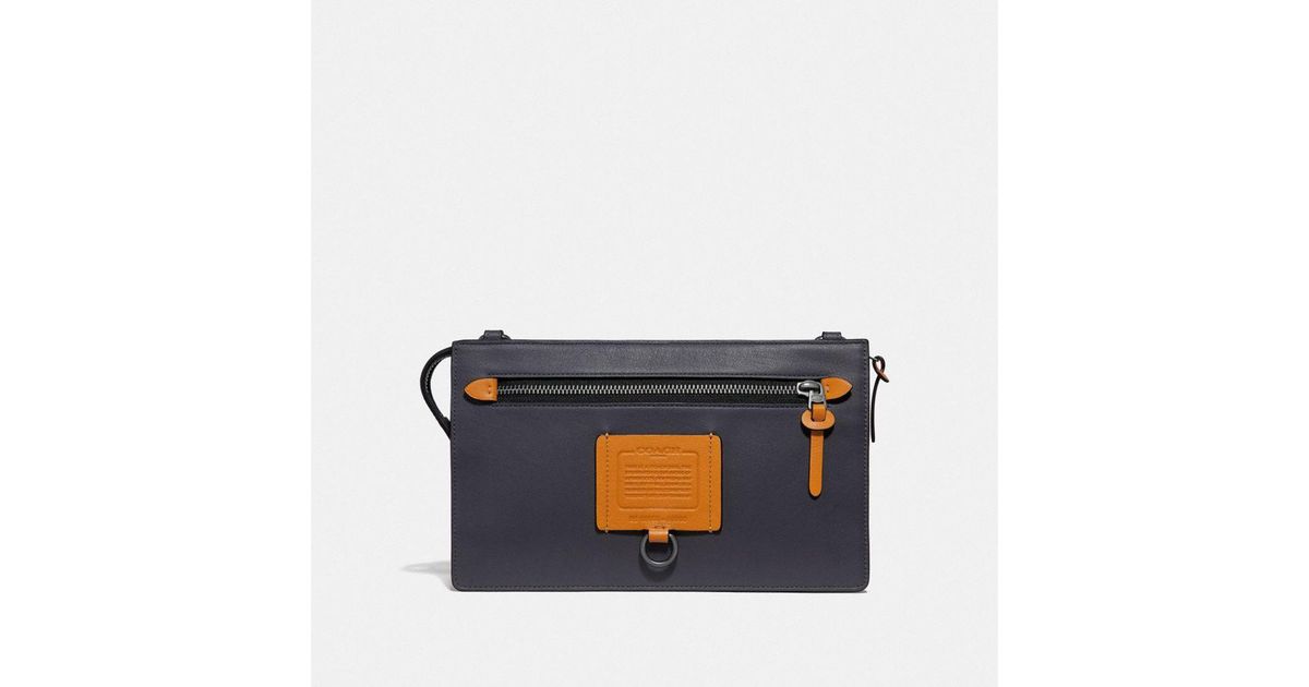 tote with red interior