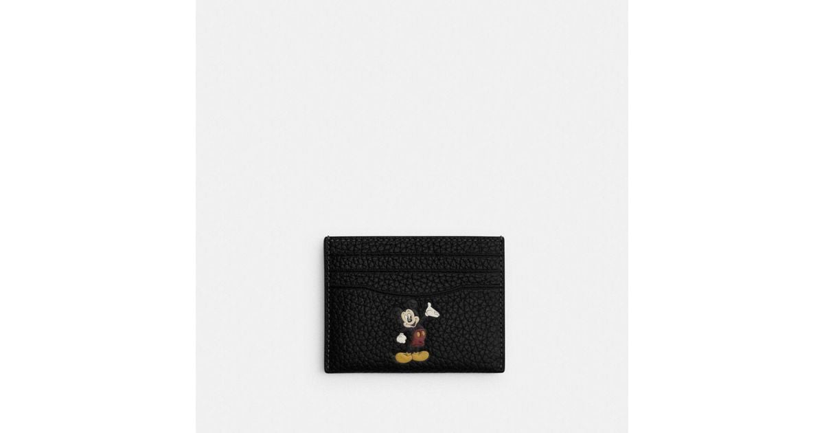 Coach disney card holder hot sale