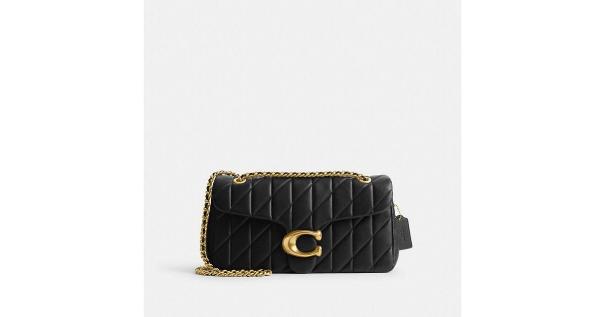 COACH Tabby Shoulder Bag 33 With Quilting in Black | Lyst