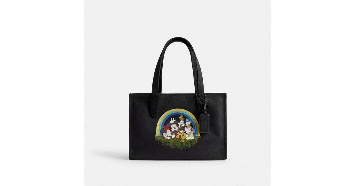 トートバッグ Disney X Coach Tote 30 In 100 Percent Recycled Canvas CS533 COACH® | Disney X Coach Tote 30 In 100 Percent Recycled