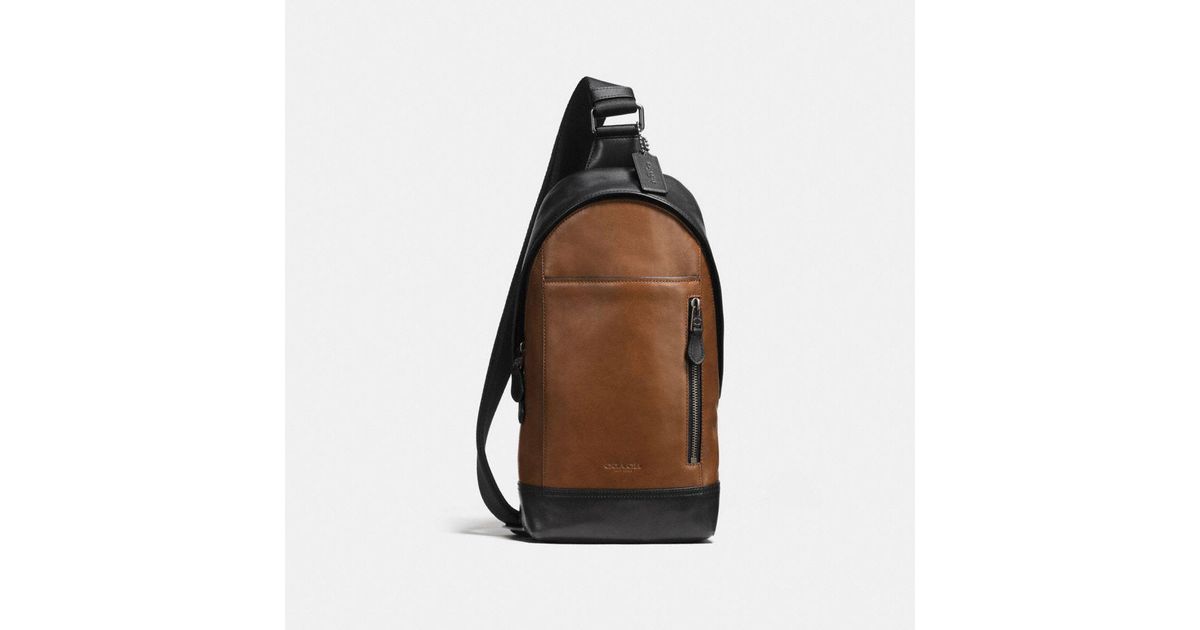coach manhattan sling bag