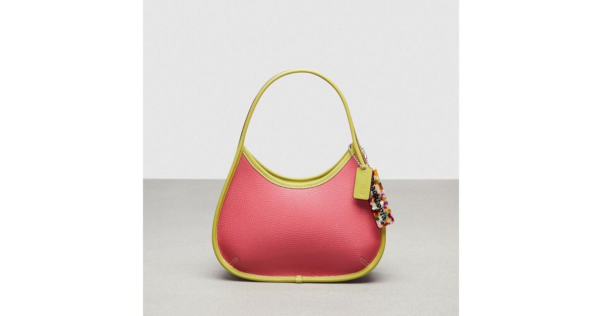 COACH Ergo Shoulder Bag In Topia Leather in Pink Lyst