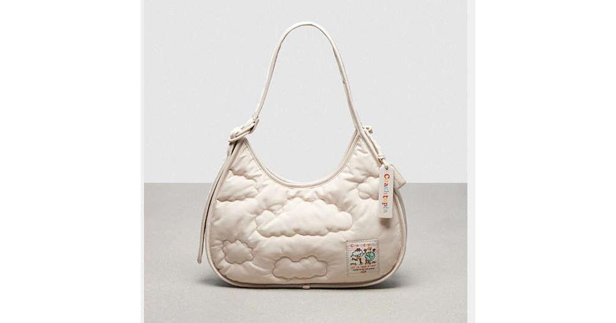 COACH Coachtopia Loop Ergo Bag With Cloud Quilting in Black