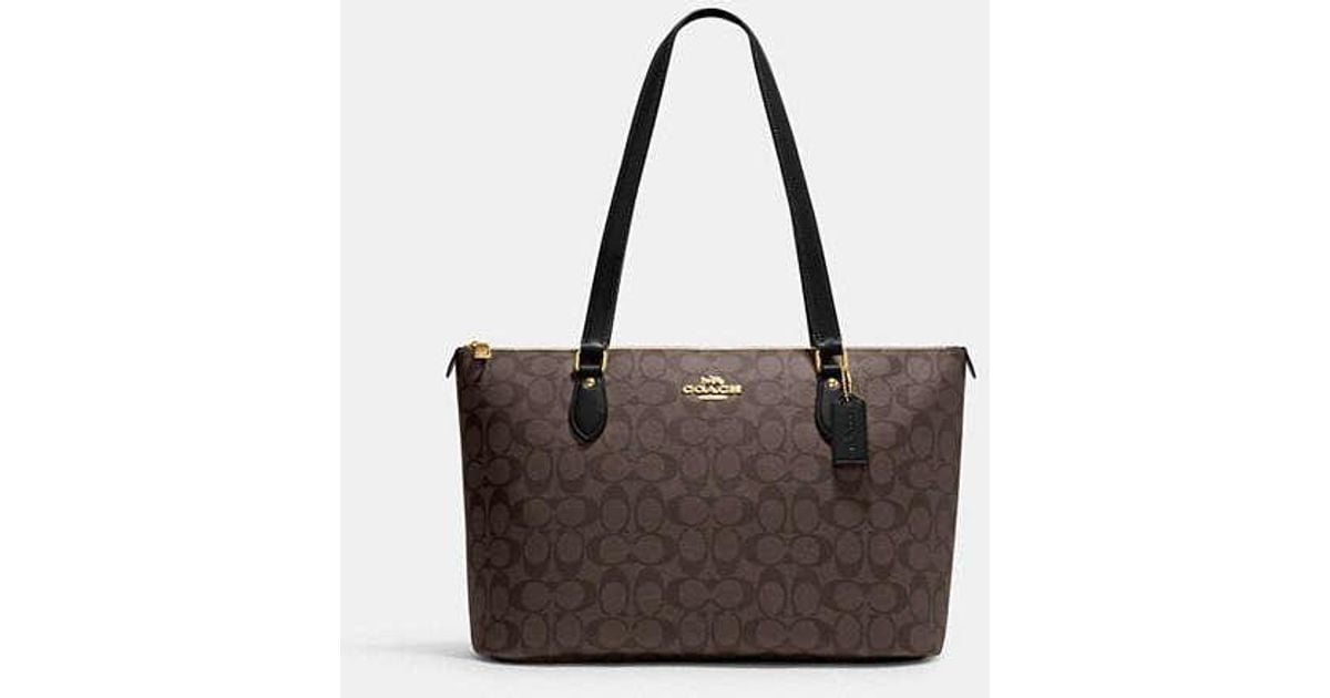 COACH Gallery Tote in Brown Lyst UK