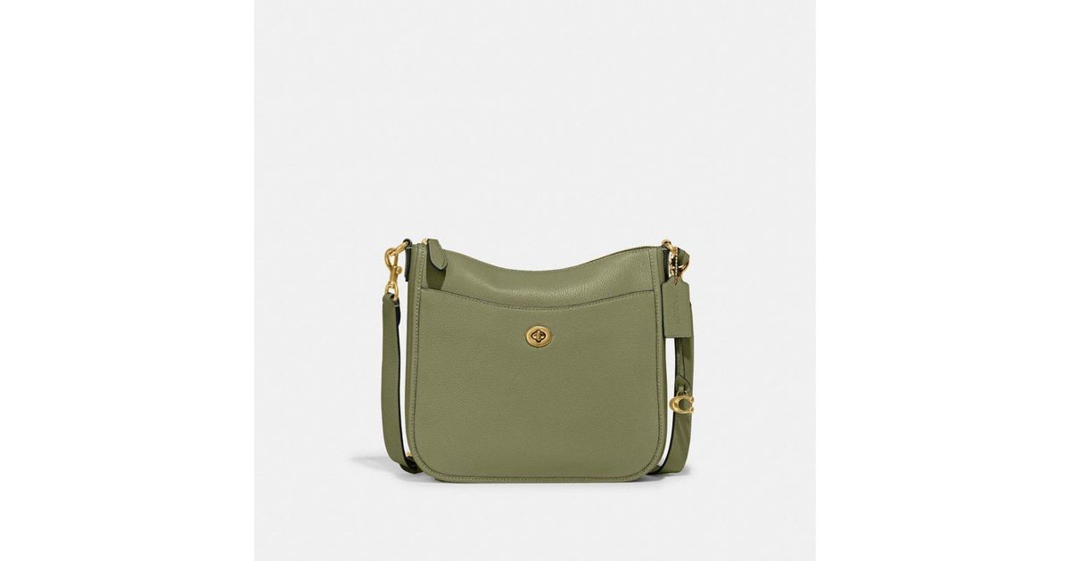 COACH Chaise Crossbody in Green Lyst
