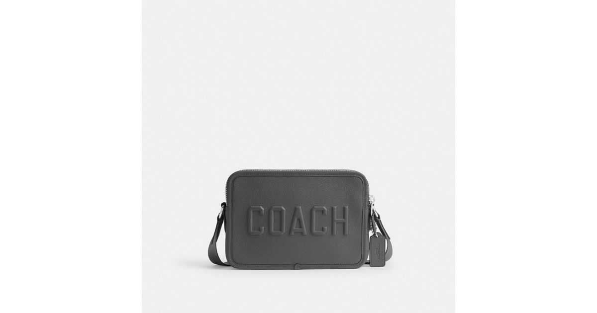 COACH Charter Crossbody Bag 24 With Graphic in Black for Men | Lyst