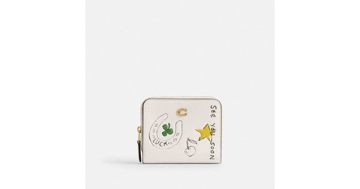 COACH Essential Billfold Wallet With Sketch Print | Lyst Canada COACH Essential Billfold Wallet With Sketch Print | Lyst Canada