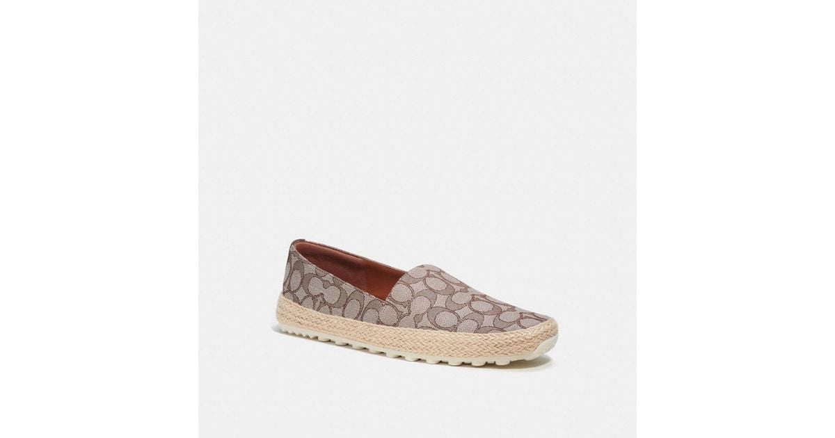 espadrille coach shoes