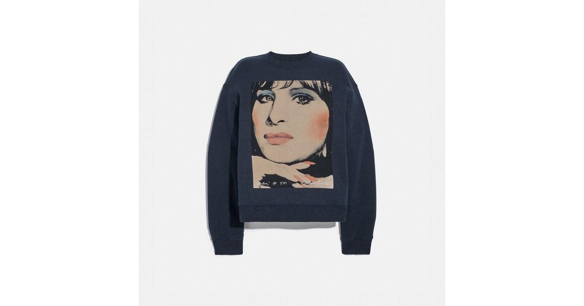 【COACH】 トレーナー Richard Bernsteinコラボ COACH X Richard Bernstein Sweatshirt Adult Medium Barbra