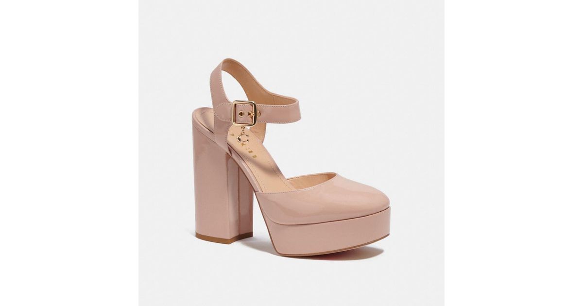 COACH Isabella Pump in Pink Lyst