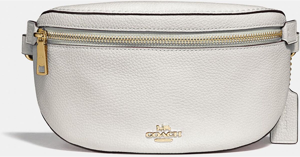 COACH Belt Bag in Metallic - Lyst