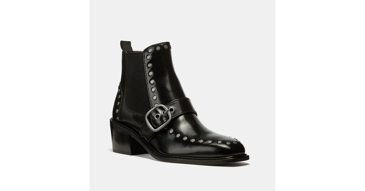 nora chelsea bootie coach