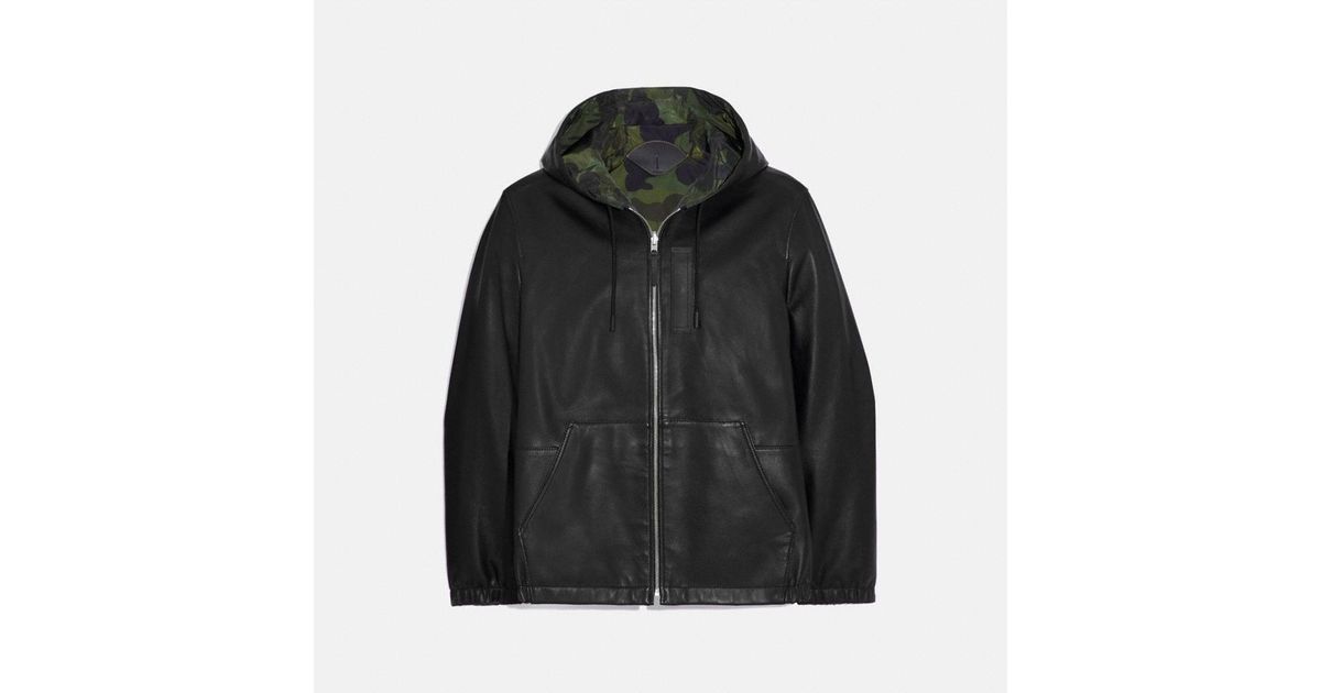 COACH Reversible Hooded Leather Trainer 