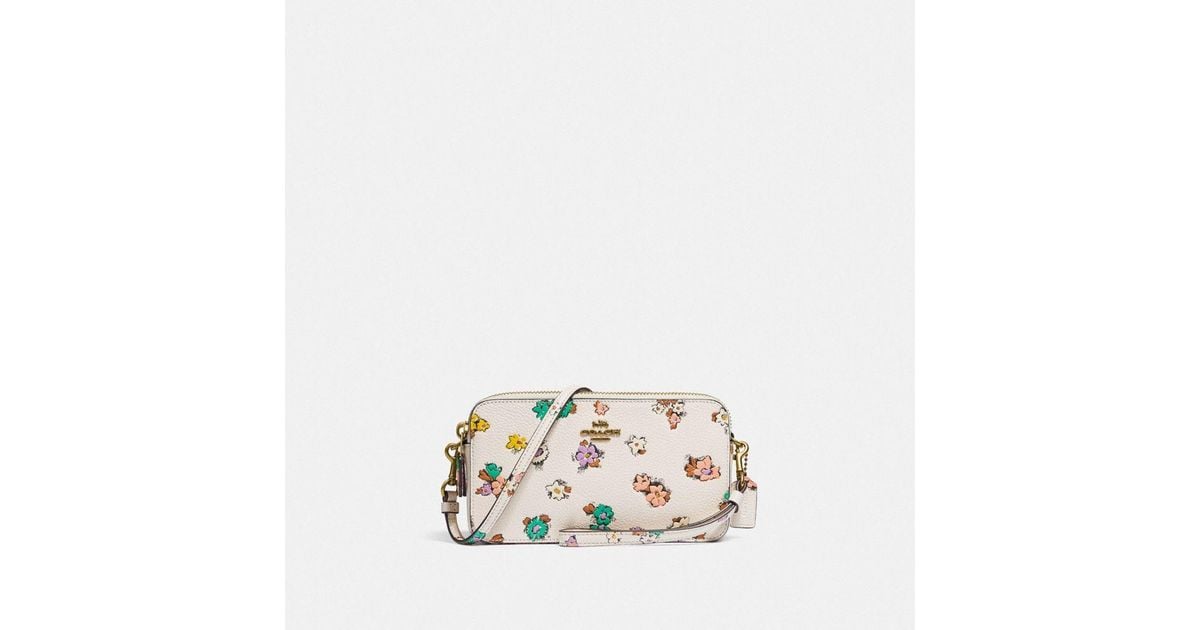 Kira crossbody with heritage floral print outlet