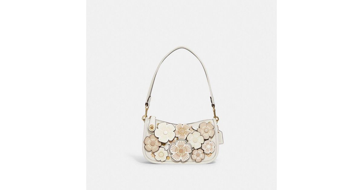 coach swinger tea rose