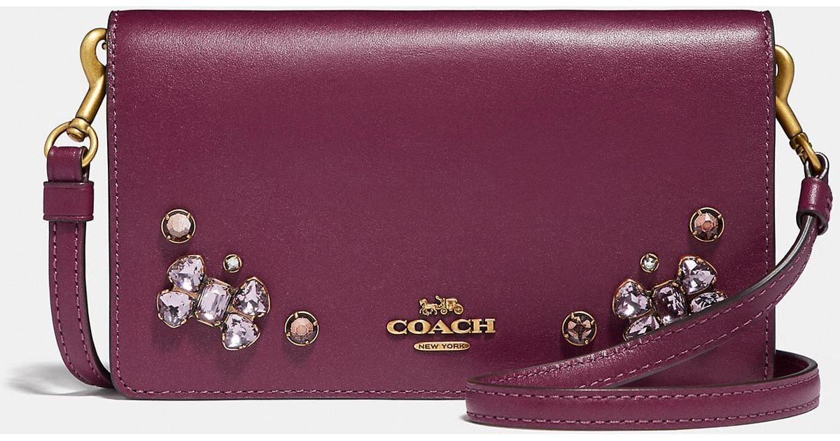 coach slim phone crossbody