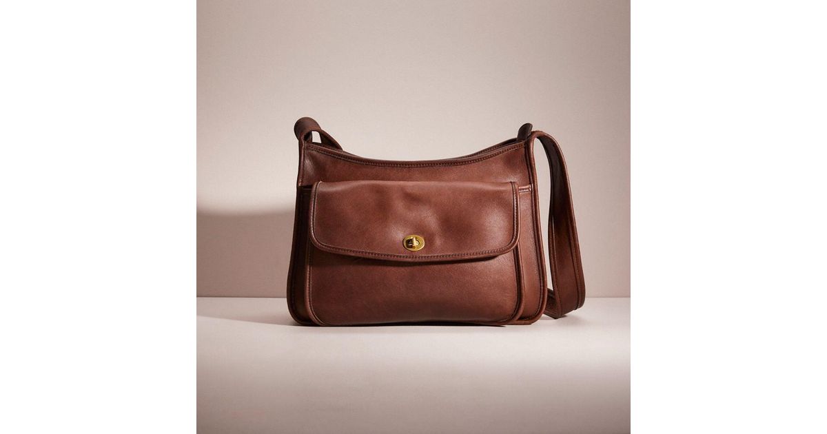 COACH Vintage Taft Bag in Brown Lyst