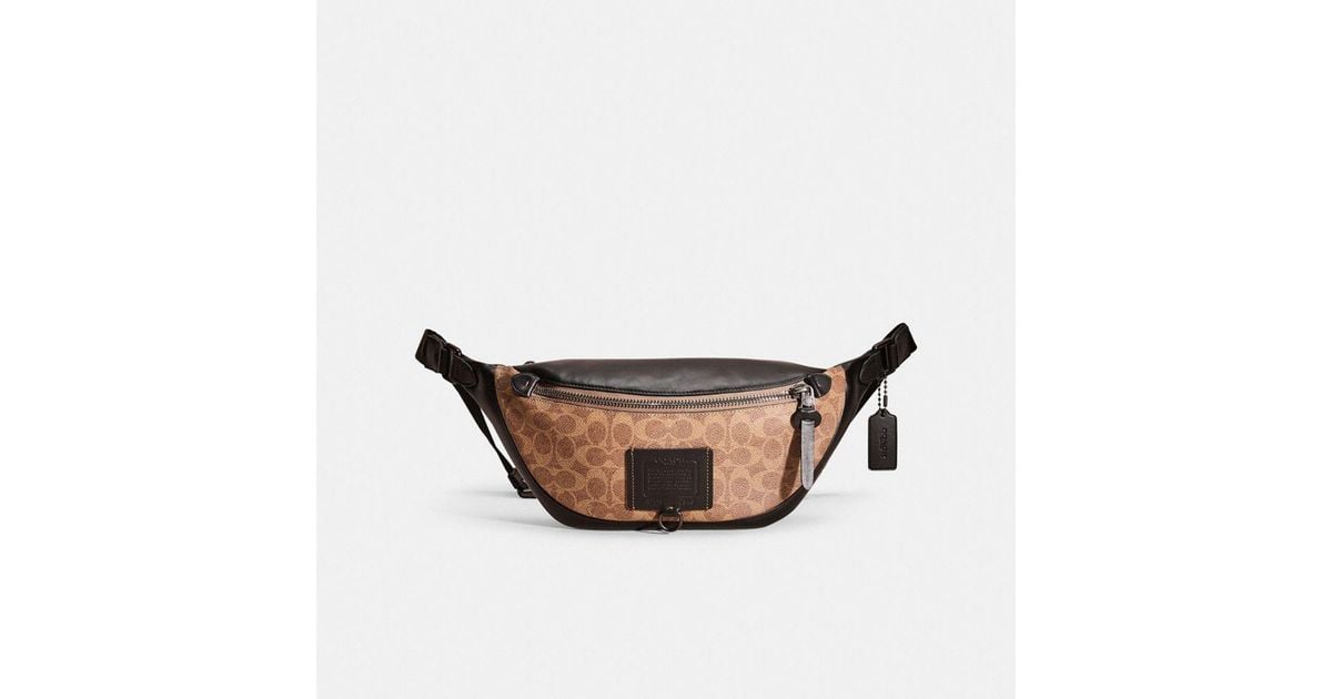 harga coach rivington belt bag