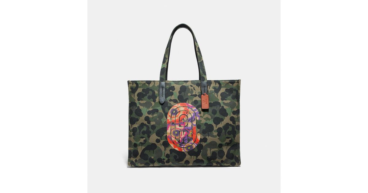 tote 42 with rainbow signature rexy