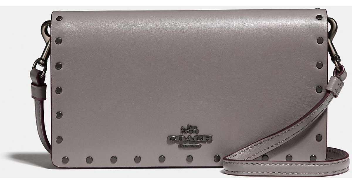 coach crossbody phone wallet