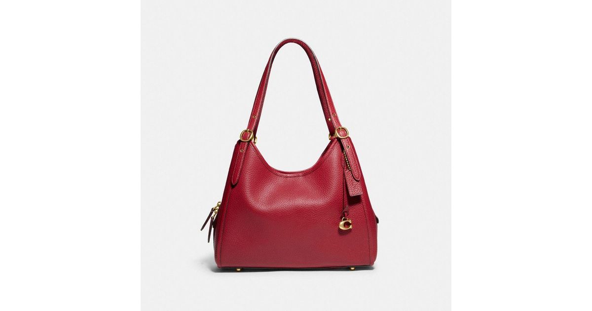 COACH Lori Shoulder Bag in Red Lyst