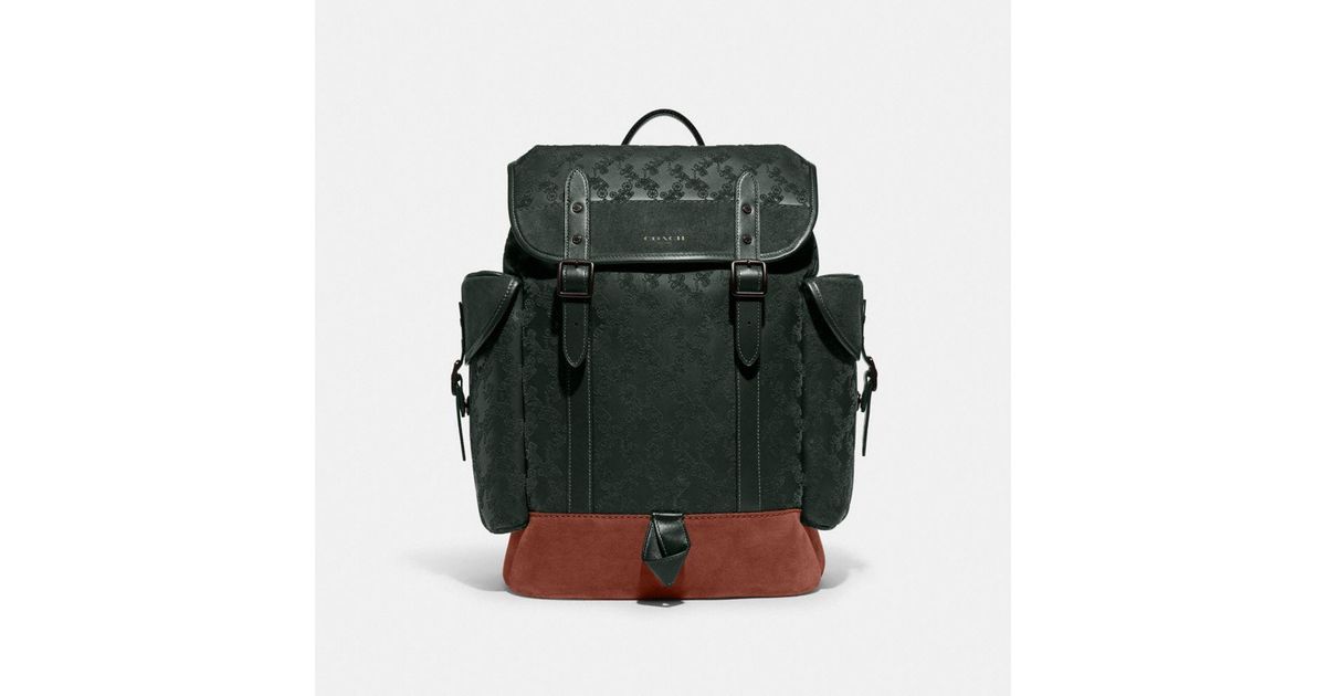 COACH Horse And Carriage バックパック キャンバス 全2色 COACH® Outlet | Hitch Backpack With Horse And Carriage Print