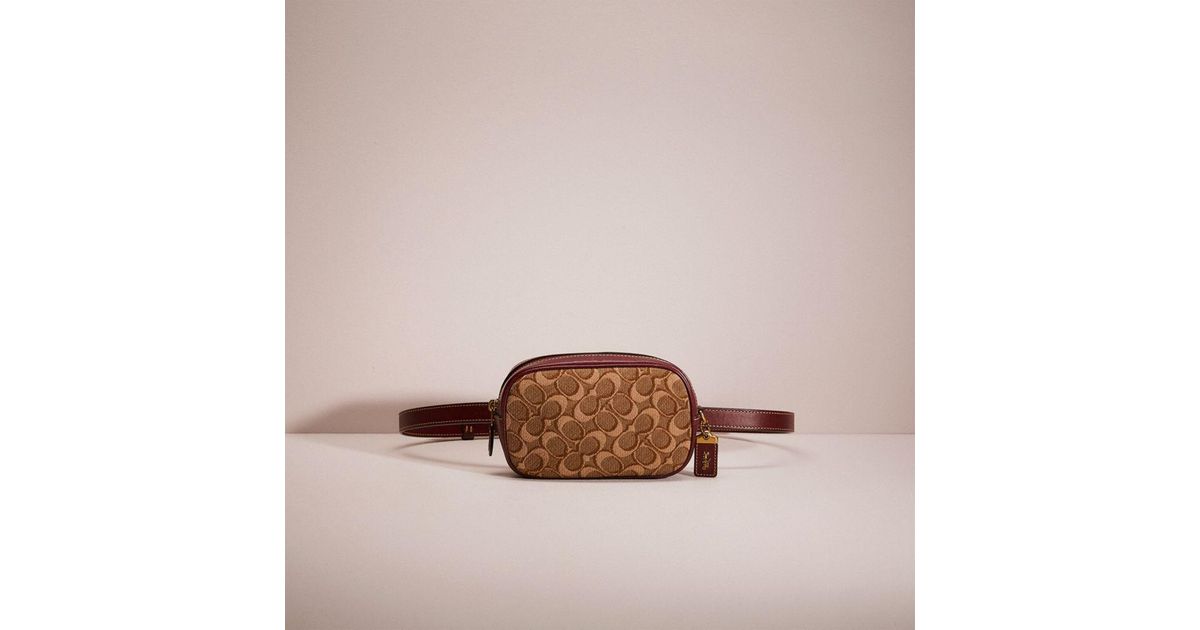 authentic coach belt bag