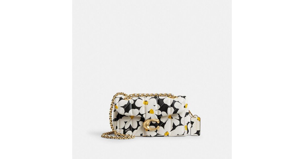 Coach tabby floral bag hotsell