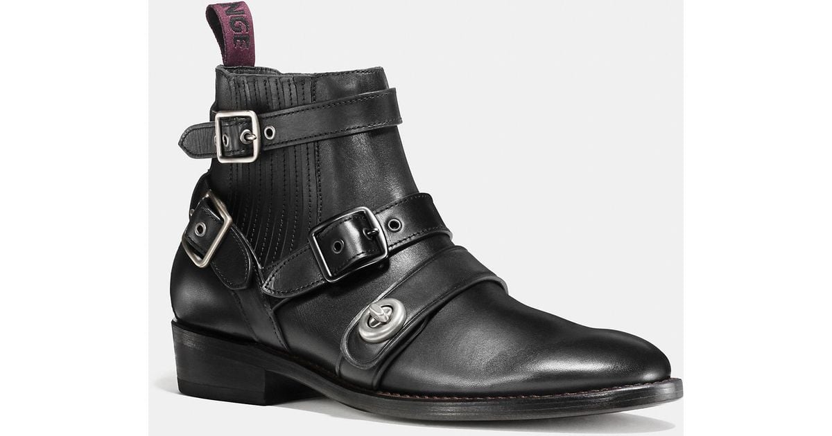 biker chelsea boots
