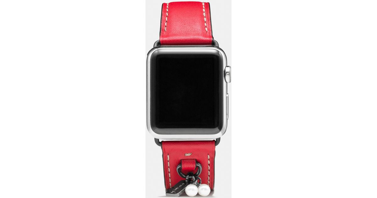 coach apple watch band mens