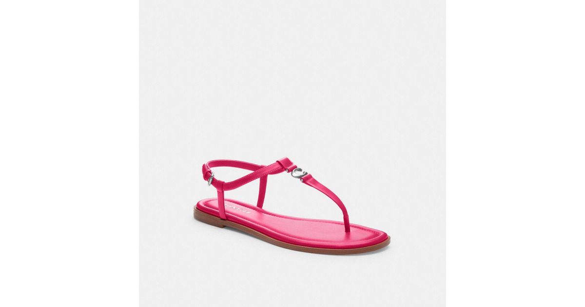 ★COACH★K-POPアイドル愛用★Jessica Sandal★サンダル Sale！ ☆COACH☆K-POPアイドル愛用☆Jessica Sandal☆サンダル Sale！
