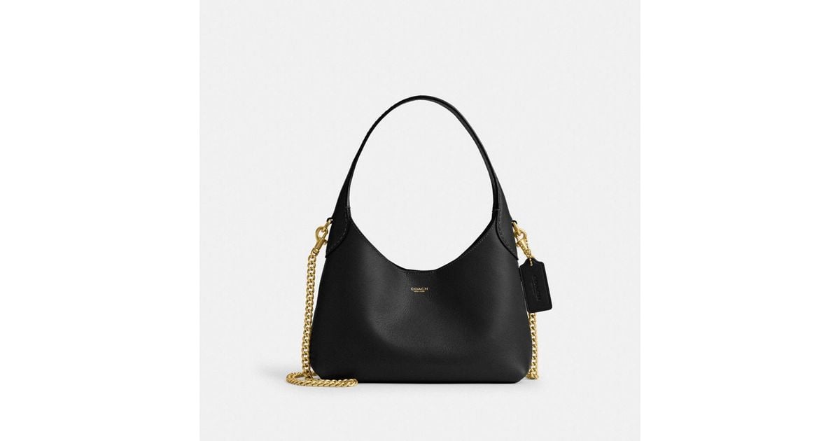 COACH Brooklyn Shoulder Bag 23 in Black Lyst