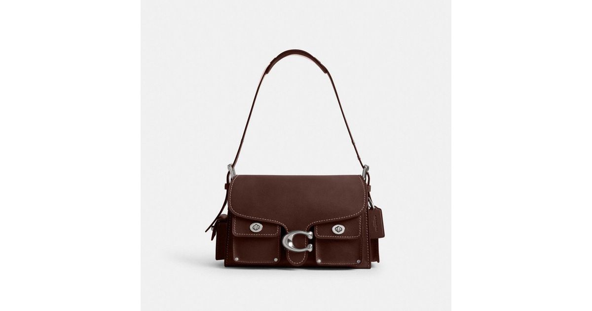 COACH Cargo Turnlock Soft Tabby in Brown | Lyst