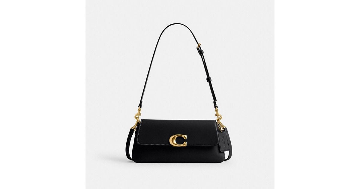 【COACH】Small Jet Leather Shoulder Bag Coach Jet Shoulder Bag, B4/Black: Handbags: Amazon.com