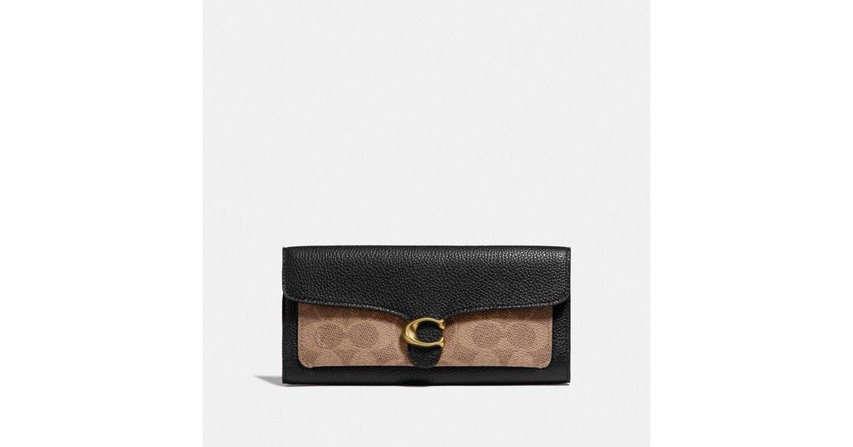 coach long wallet for women