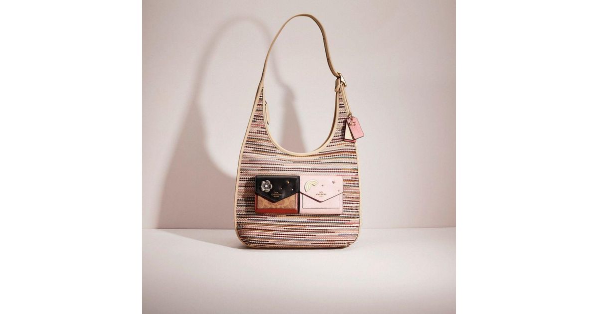 COACH Upcrafted Ergo Shoulder Bag 33 In Upwoven Leather Lyst