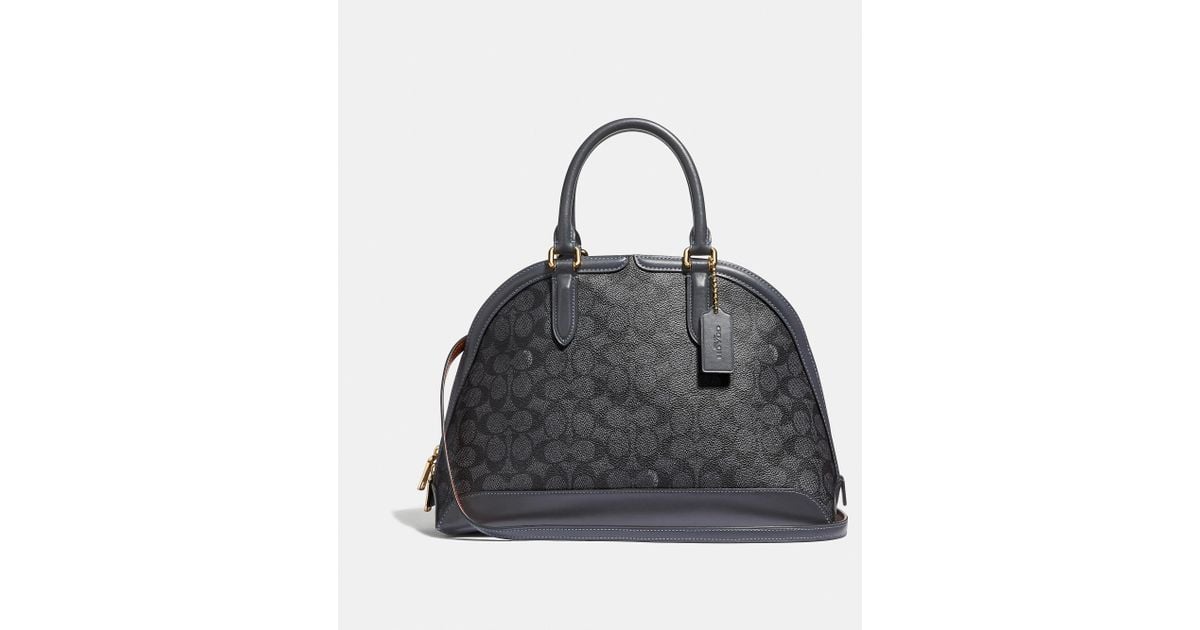 coach signature quinn satchel