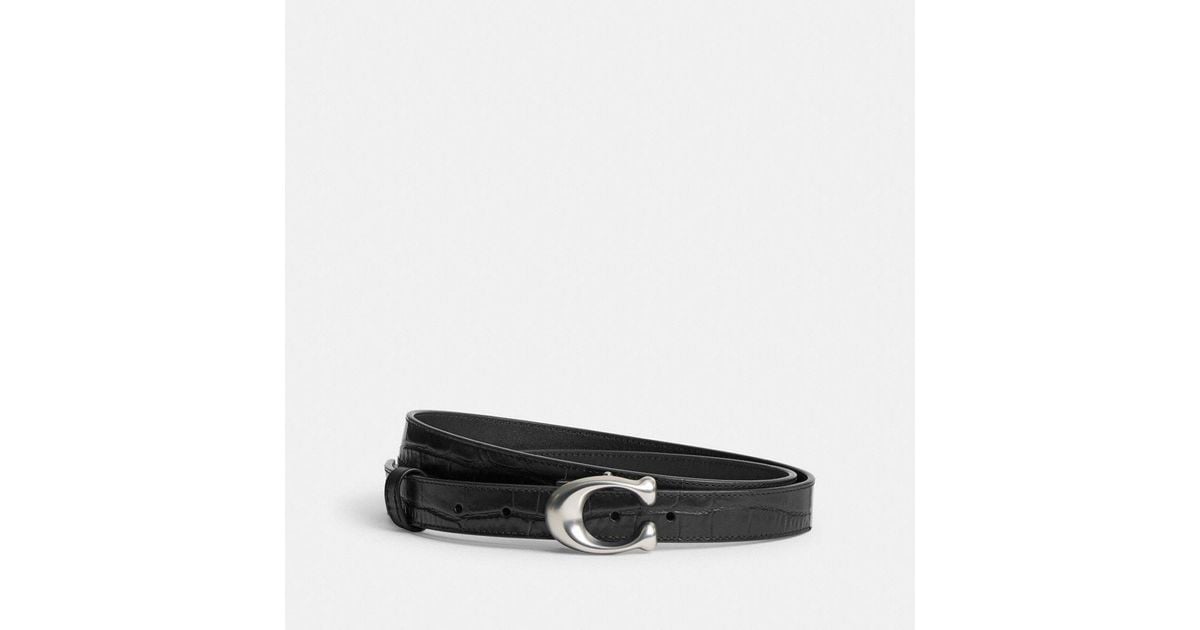 signature buckle belt 25mm
