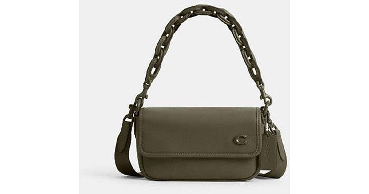 Bolso Cruzado Con Solapa Charter 18 COACH de hombre de color Negro