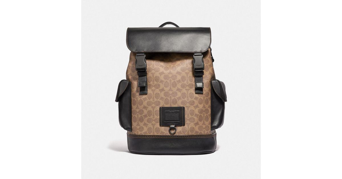 rivington backpack in signature canvas