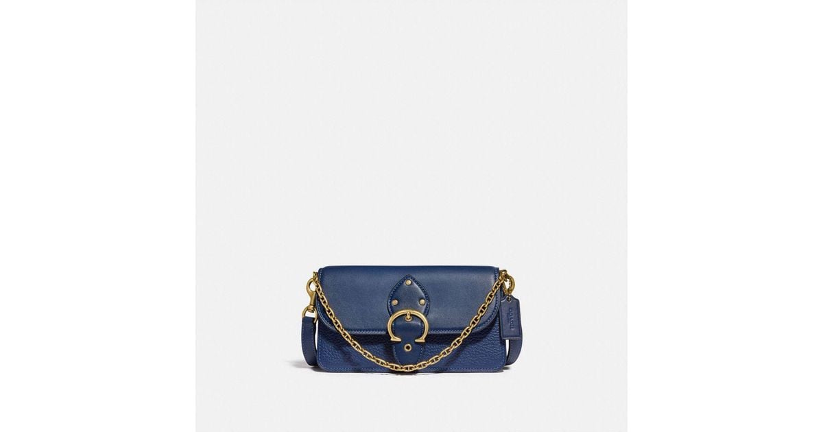 Coach beat crossbody clutch buying in blue