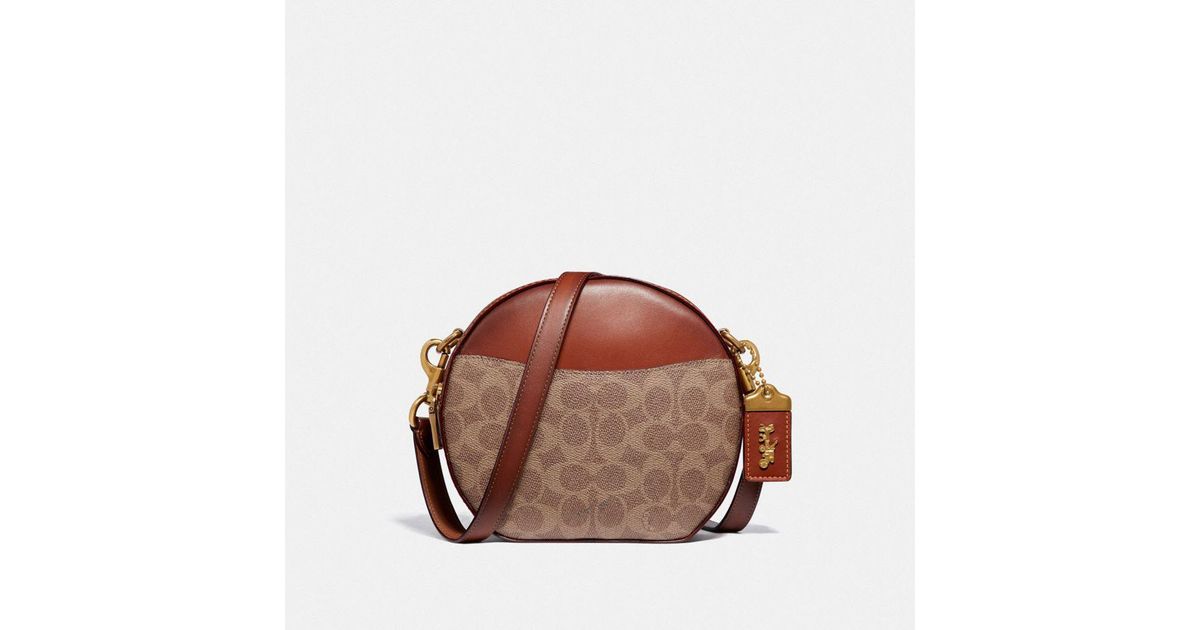canteen crossbody in signature canvas