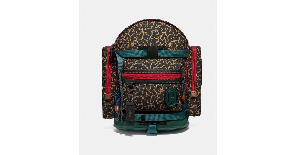 ridge backpack with coach patch