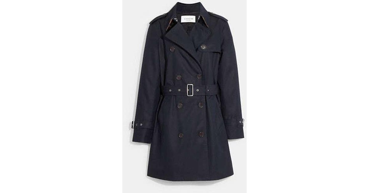 Coach trench shop jacket