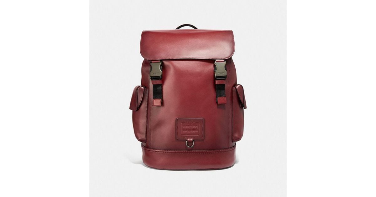 Coach men's rivington online backpack