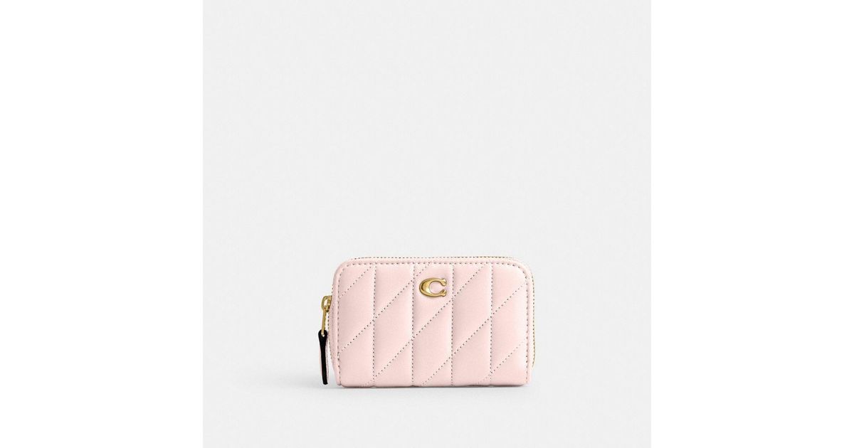 ★Coach★ Small House Around Card Case Pillow COACH® | Essential Small Zip Around Card Case With Pillow